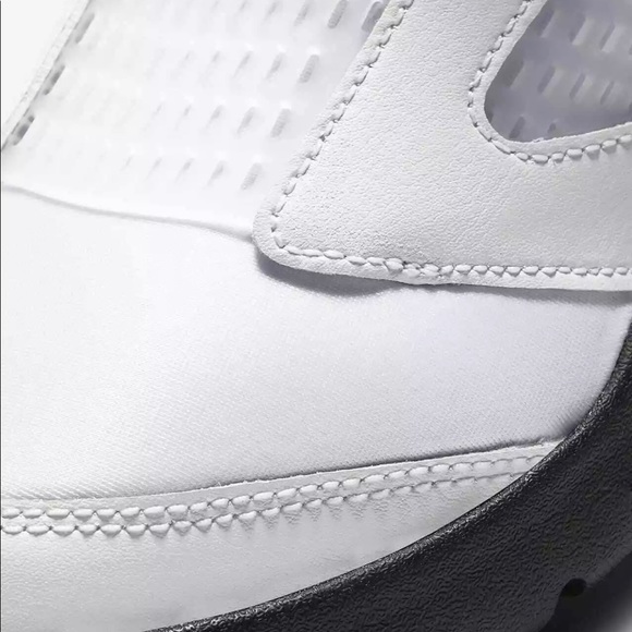 Nike Jordan 5 Retro Flex Black/ White/ University Red CK1227 100 Little Kids PS - Picture 5 of 12